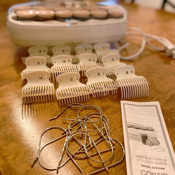 CONAIR Hair Conair Xtreme Big Curls Hot Rollers With Metal And